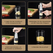 PressChop™ | Mühelos Knoblauch & Co. zerkleinern 3