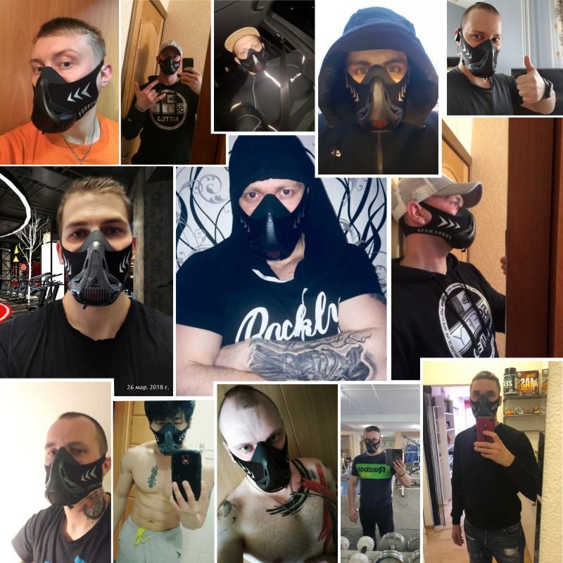 Profesjonalna maska treningowa – poprawia pojemność płuc i kondycję 4