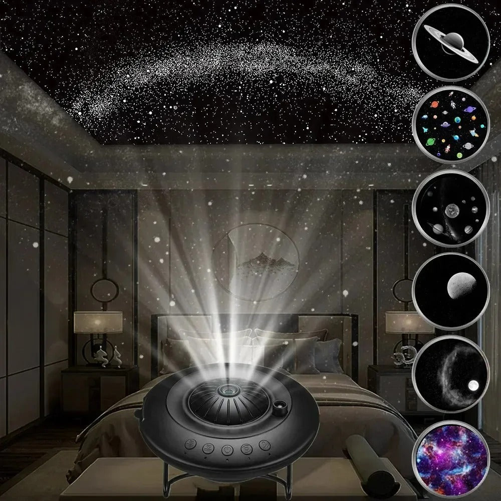 Projektor Galaxy z efektami planetarium do kina domowego, pokoju dziecięcego i nocnego nieba 0