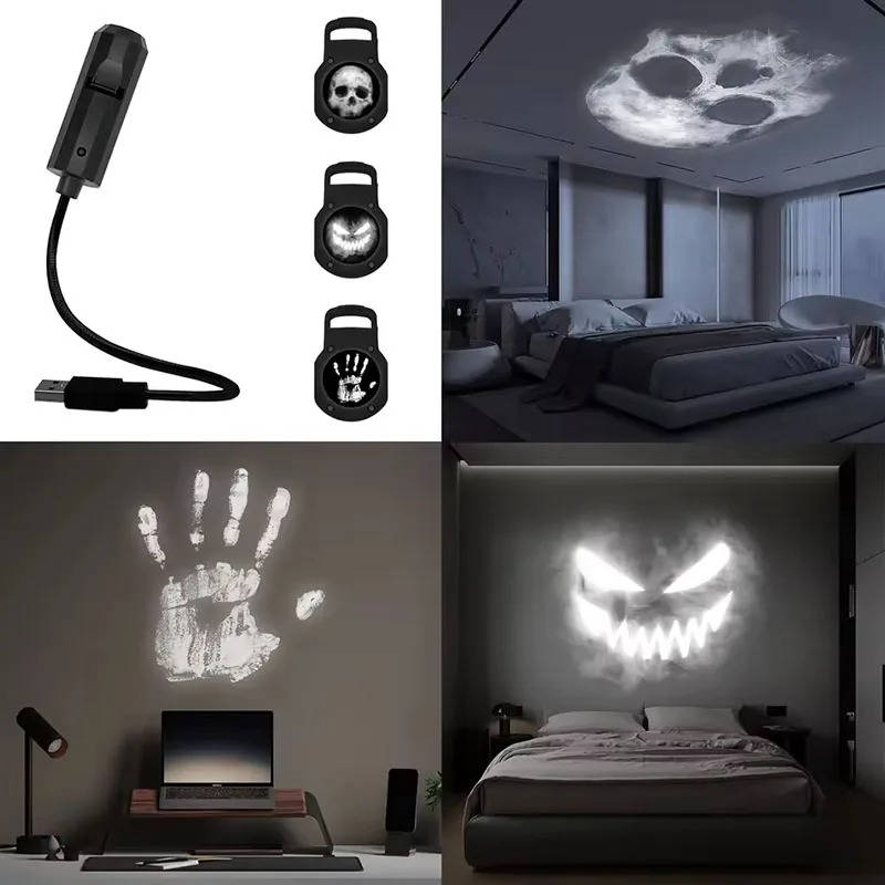 Projektor świetlny na Halloween 0