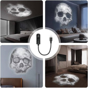 Projektor świetlny na Halloween 4