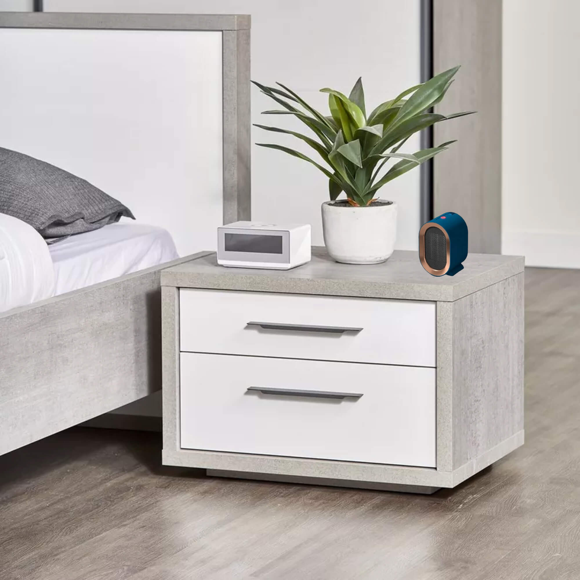 Przenośny ceramiczny grzejnik PTC – Kompaktowy, energooszczędny grzejnik do domu i biura 4