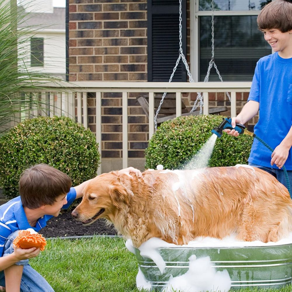 Regulowany Lekki Wąż Ogrodowy z Dyszą Zraszającą – Rozciągliwy i Elastyczny 2