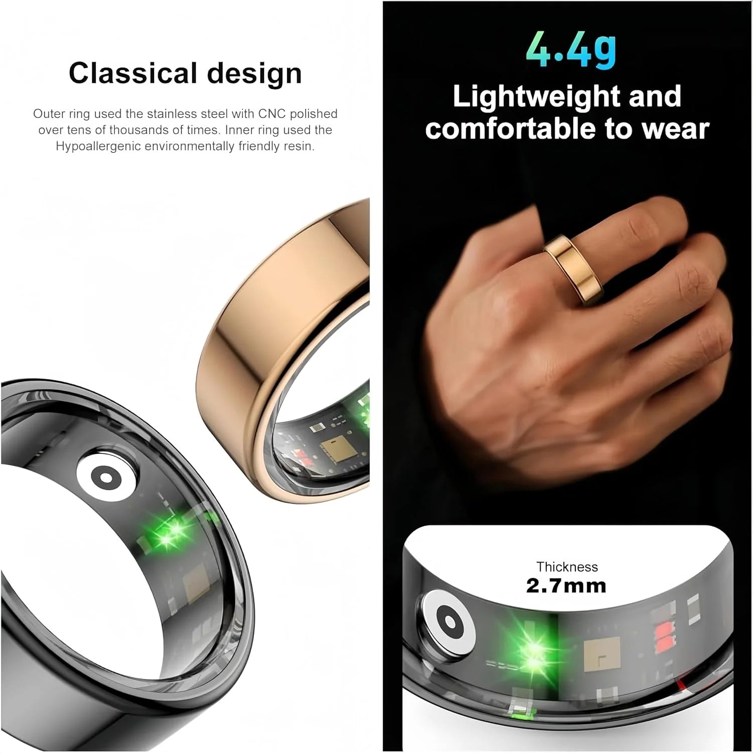 RingFit™ – inteligentny pierścień monitorujący aktywność fizyczną 0