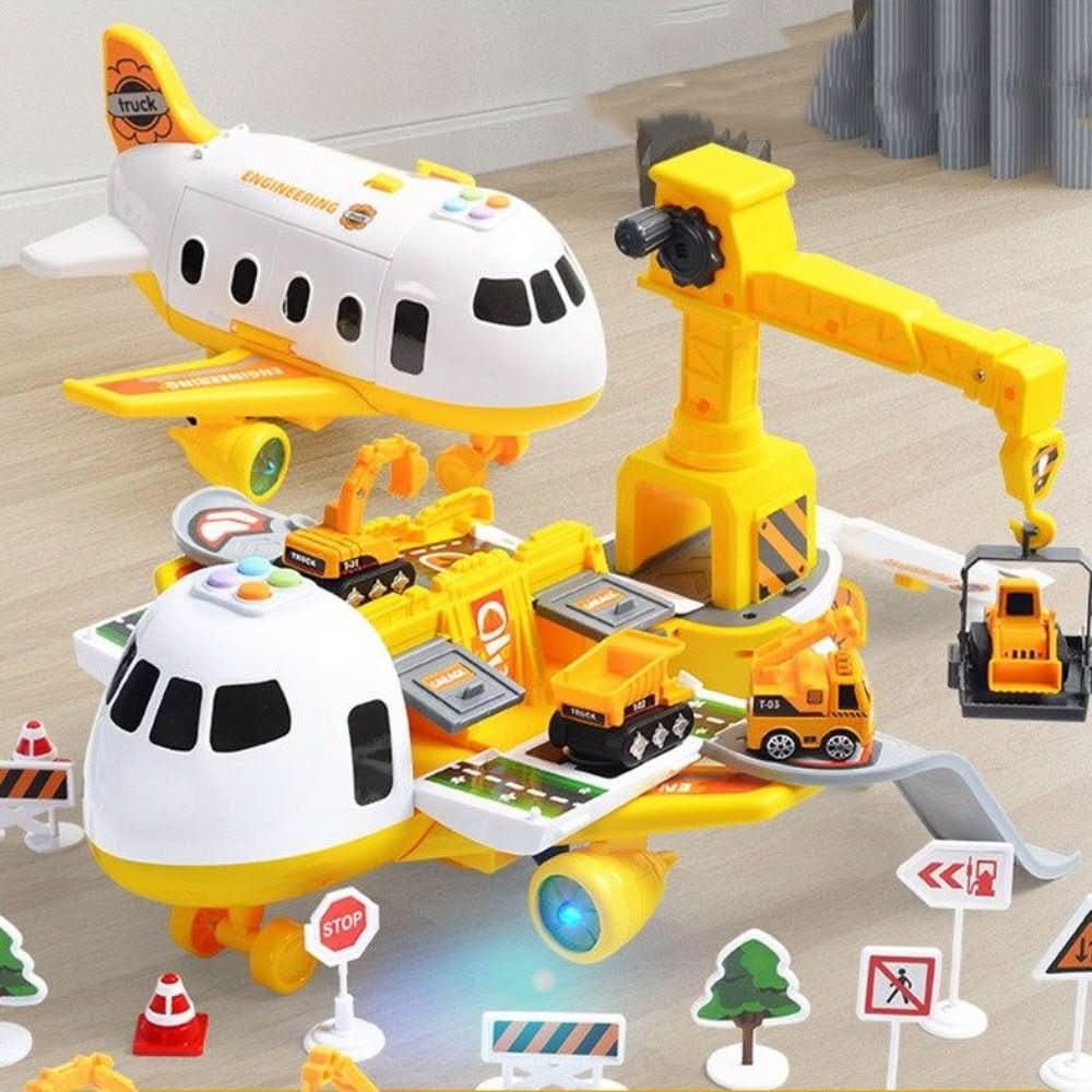 SKYQUEST – Zestaw AirPlay Adventure z samolotem i pojazdami dla kreatywnych dzieci 2