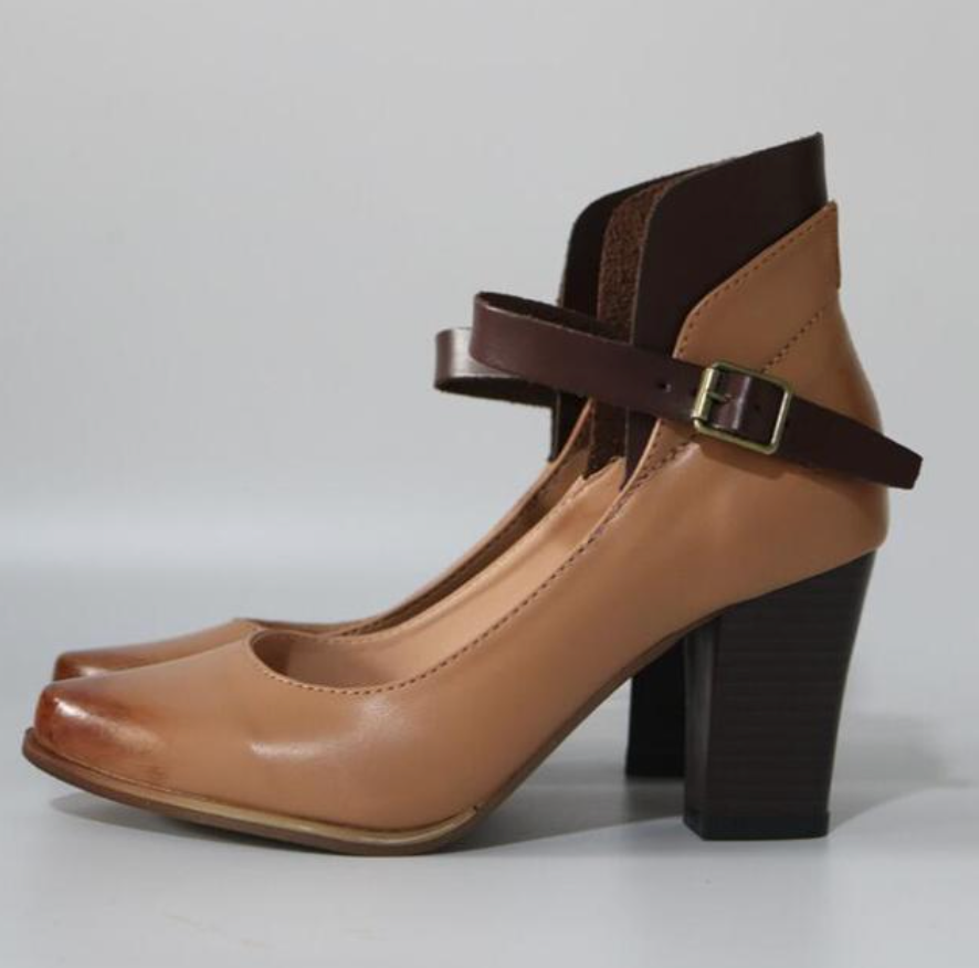 Sandały Damskie Na Obcasie - Eleganckie Sandały Z Paskami, Komfortowe Buty Na Obcasie 2