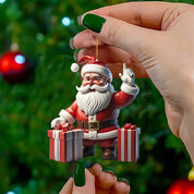 SantaHangs | Miniaturowe wiszące dekoracje Świętego Mikołaja 0