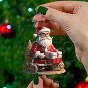 SantaHangs | Miniaturowe wiszące dekoracje Świętego Mikołaja 2