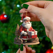 SantaHangs | Miniaturowe wiszące dekoracje Świętego Mikołaja 4