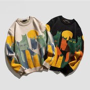 Siedem | Stylowe swetry męskie | Oversize 3