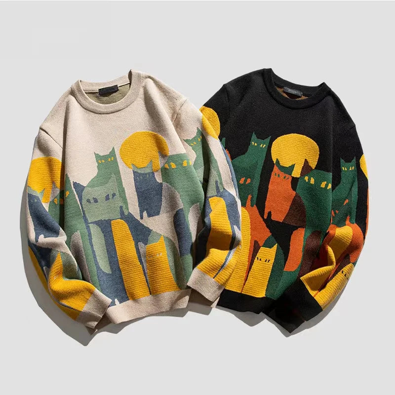 Siedem | Stylowe swetry męskie | Oversize 3