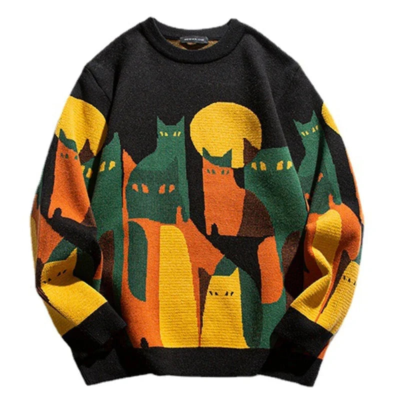 Siedem | Stylowe swetry męskie | Oversize 4