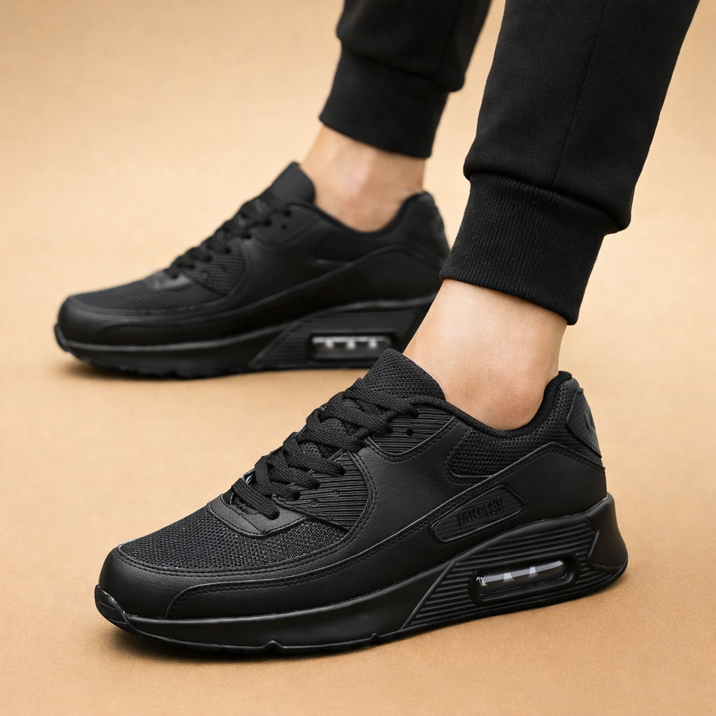 Aleksander | Męskie Sneakersy Miejskie o Podwyższonym Komforcie