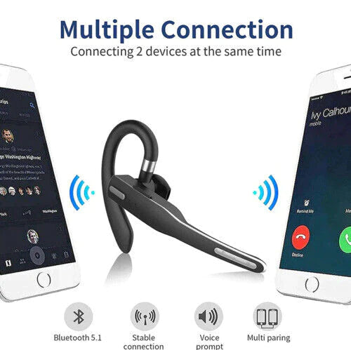 słuchawki Bluetooth 5.1 z podwójnym mikrofonem i redukcją szumów 1