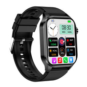 Smartwatch do monitorowania zdrowia i sprawności fizycznej – EKG, ciśnienie krwi, pomiar tętna – kompatybilny z systemami iOS i Android 8