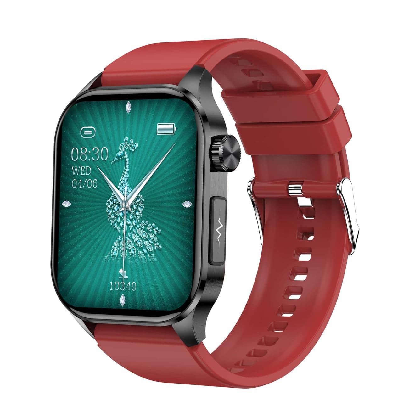 Smartwatch do monitorowania zdrowia i sprawności fizycznej – EKG, ciśnienie krwi, pomiar tętna – kompatybilny z systemami iOS i Android 9