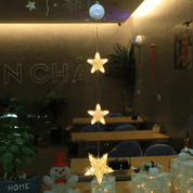 SparkleLights | Lampa LED w kształcie gwiazdy płatka śniegu do dekoracji świątecznych 36