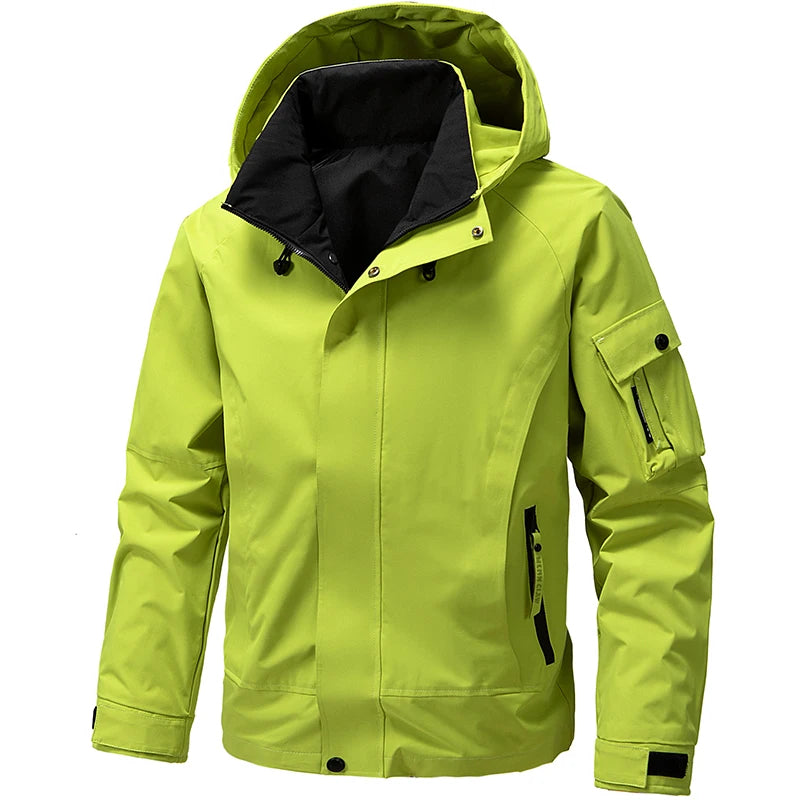 Stylowa kurtka typu softshell dla mężczyzn | Z kieszeniami 0