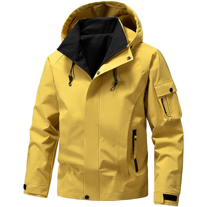 Stylowa kurtka typu softshell dla mężczyzn | Z kieszeniami 2