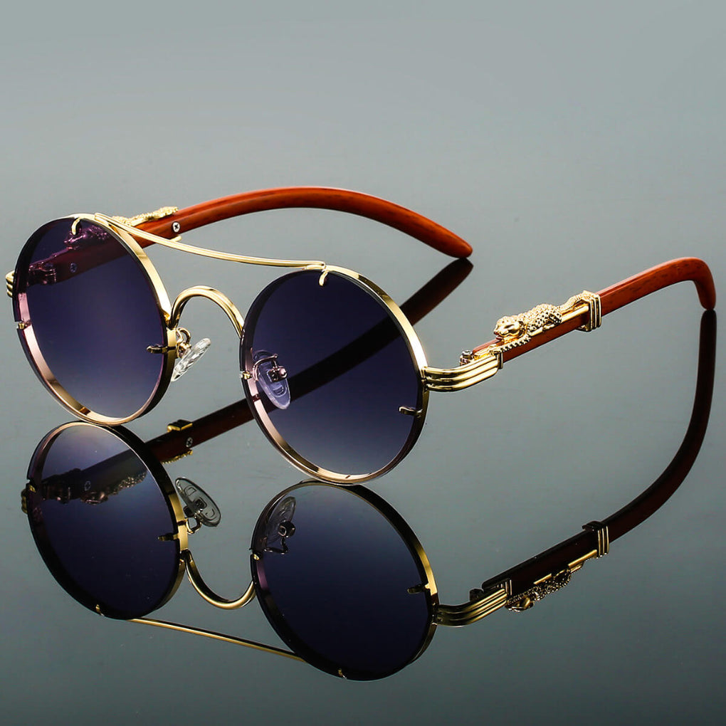 Stylowe Okulary Przeciwsłoneczne Retro z Metalową Ramką – Męskie i Damskie Okulary Przeciwsłoneczne na Lato 3