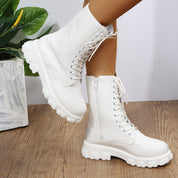 Stylowe buty dirndl damskie | Platforma 3