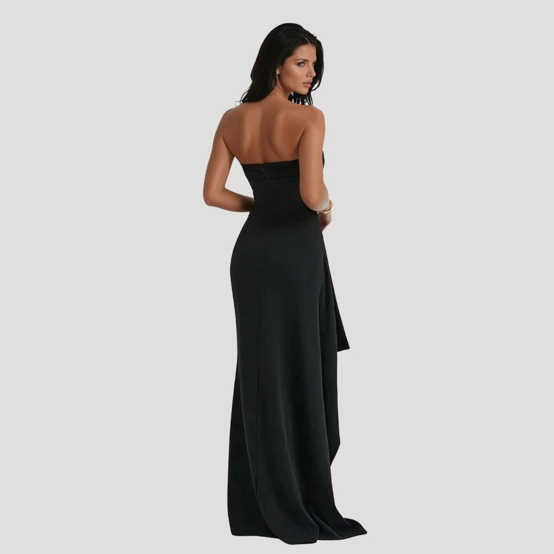 Sukienka Damska Maxi Bez Ramiączek Na Wesele, Sukienki Wieczorowe Idealne Na Specjalne Okazje, Elegancka I Stylowa 2