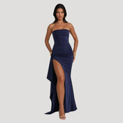 Sukienka Damska Maxi Bez Ramiączek Na Wesele, Sukienki Wieczorowe Idealne Na Specjalne Okazje, Elegancka I Stylowa 5