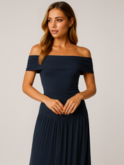 Sukienka Damska Maxi Plisowana na Wesele i Wieczorne Uroczystości - Elegancka i Stylowa Sukienka Letnia 7