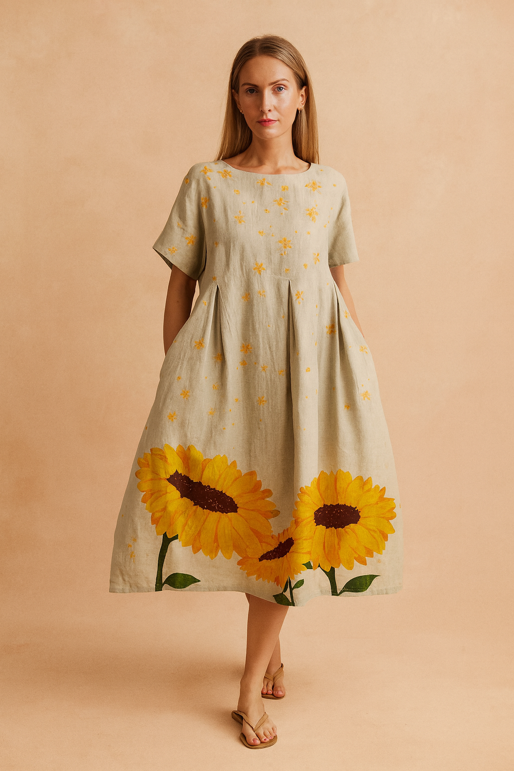 zyra-casual-elegant-dress-white-yellow