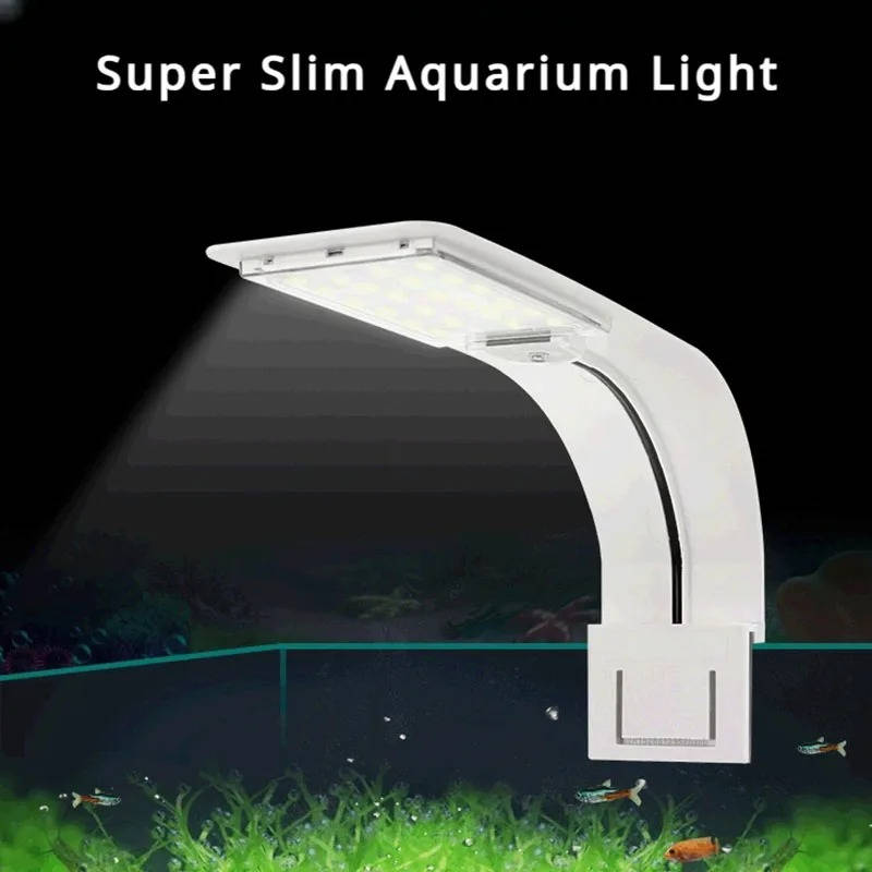Supercienka lampa LED do akwarium i roślin wodnych 2