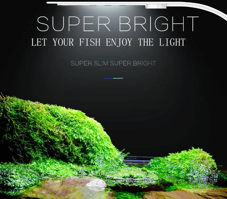 Supercienka lampa LED do akwarium i roślin wodnych 3