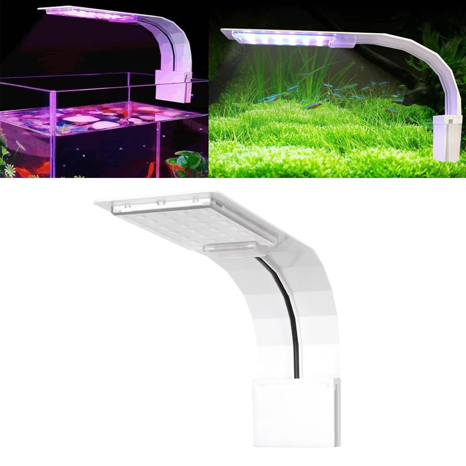 Supercienka lampa LED do akwarium i roślin wodnych 9