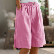 Szorty Damskie Na Lato | Wygodne Krótkie Spodenki Damskie w Stylu Casual 4