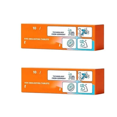 Tabletten zur Rohrreinigung | Löst Verstopfunge | Einfach Einwerfen | PipePur 5