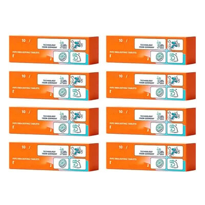 Tabletten zur Rohrreinigung | Löst Verstopfunge | Einfach Einwerfen | PipePur 8