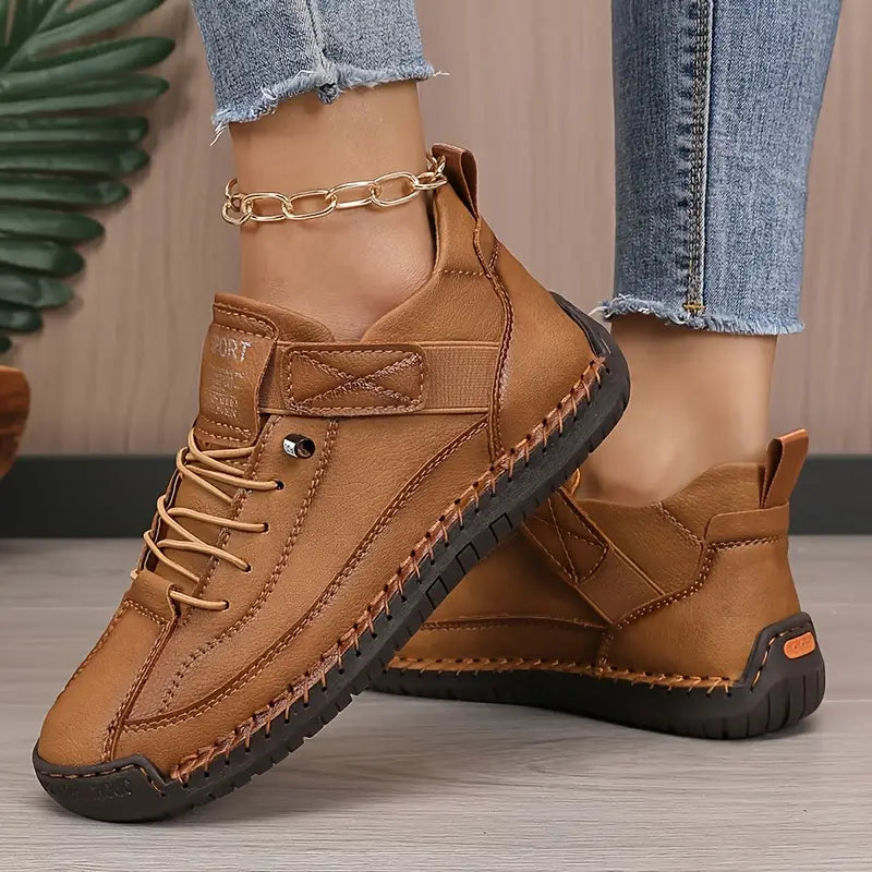 Tenisówki Damskie Ortopedyczne Sznurowane - Komfortowe i Stylowe Buty na Co Dzień 2