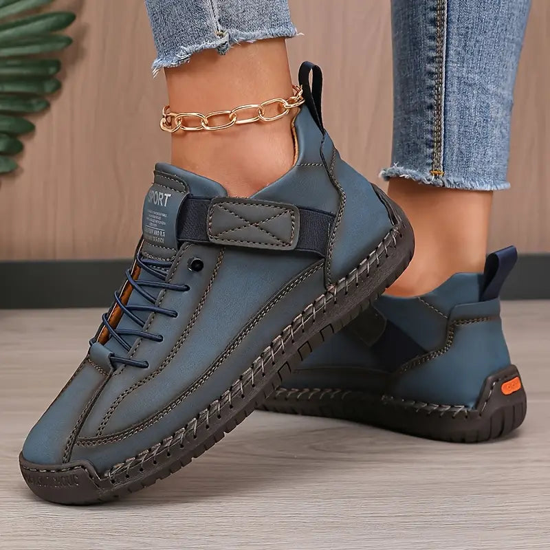 Tenisówki Damskie Ortopedyczne Sznurowane - Komfortowe i Stylowe Buty na Co Dzień 3