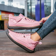Tenisówki Damskie Ortopedyczne Sznurowane - Komfortowe i Stylowe Buty na Co Dzień 8