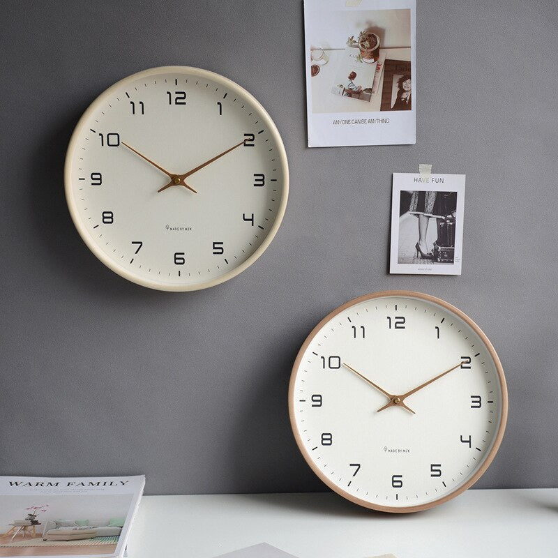 TimberTime - Skandynawski drewniany zegar 1