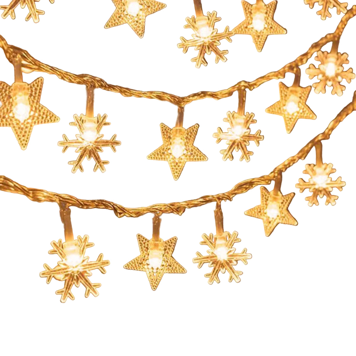 TwinkleStar – Ciepłe lampki LED do dekoracji choinki 3