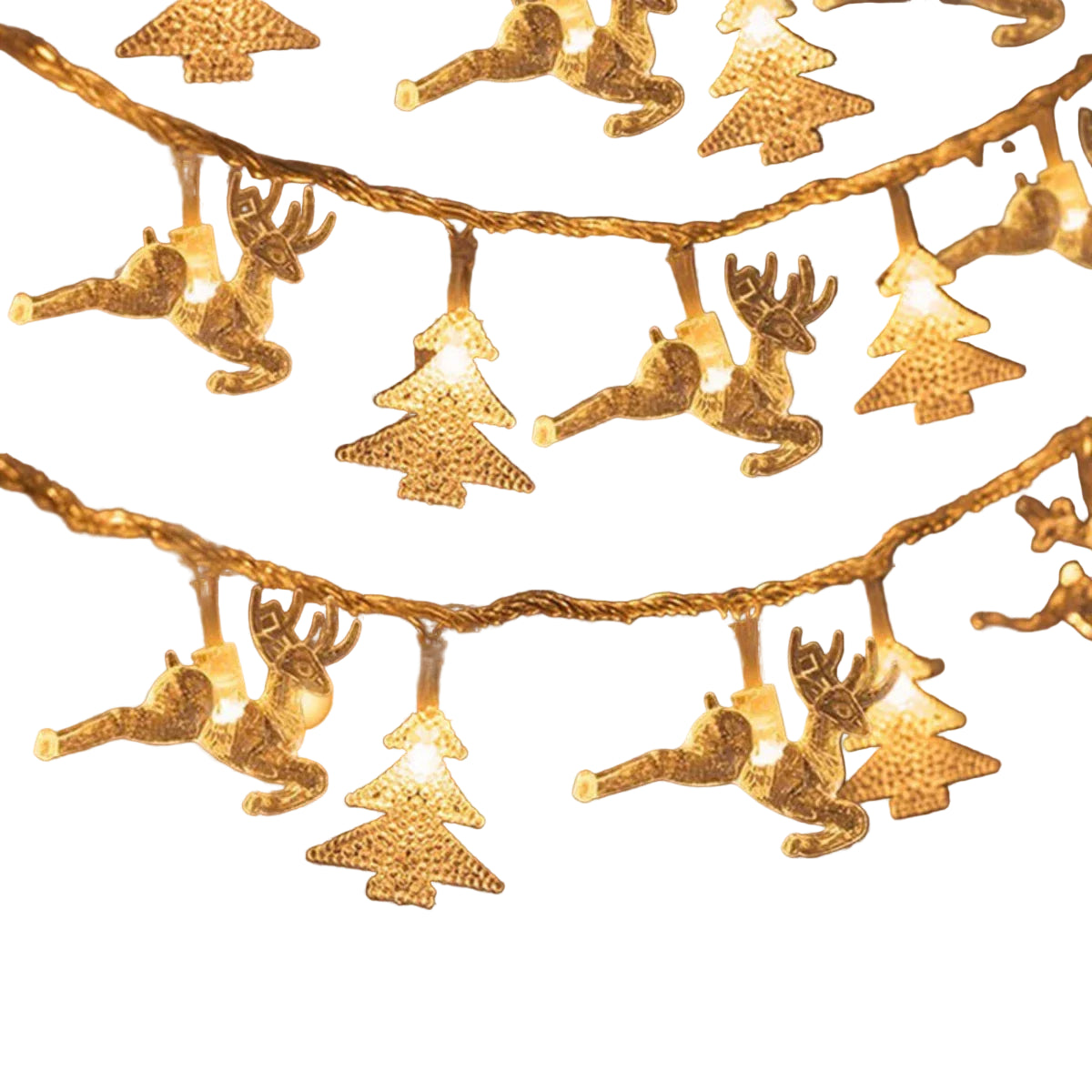 TwinkleStar – Ciepłe lampki LED do dekoracji choinki 4