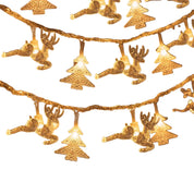 TwinkleStar – Ciepłe lampki LED do dekoracji choinki 4