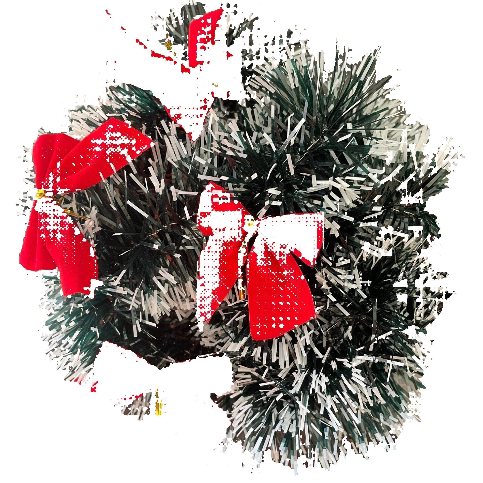 TwinkleTinsel – 2-częściowy zestaw lampek choinkowych LED do użytku wewnątrz i na zewnątrz 0