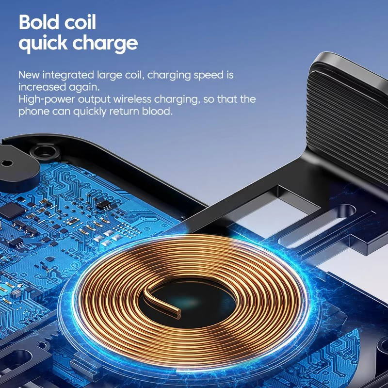 Uchwyt na telefon z bezprzewodową ładowarką samochodową 2