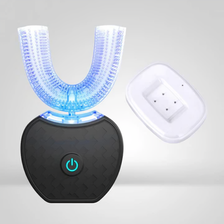 Ultradźwiękowa Szczoteczka do Zębów z Wybielaniem – 5000 Wibracji na Minutę, Ergonomiczna, Silikonowa Główka w Kształcie U 3