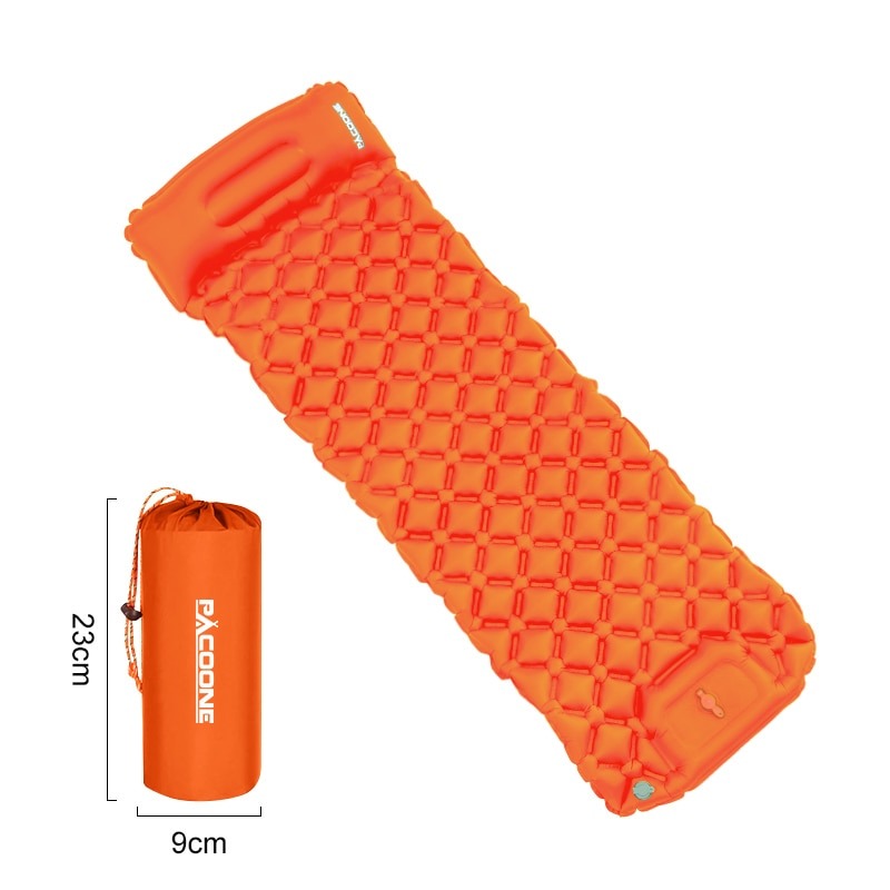 Ultralekka, wodoodporna mata do spania z wbudowaną pompką – AirRest 3