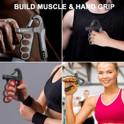Unterarm-Trainer Verstellbar | Griffkraft-Trainer | für Kraftaufbau | FlexGrip 2