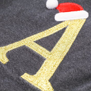 VelvetMonogram | Spersonalizowana aksamitna skarpeta świąteczna jako dekoracja świąteczna 2