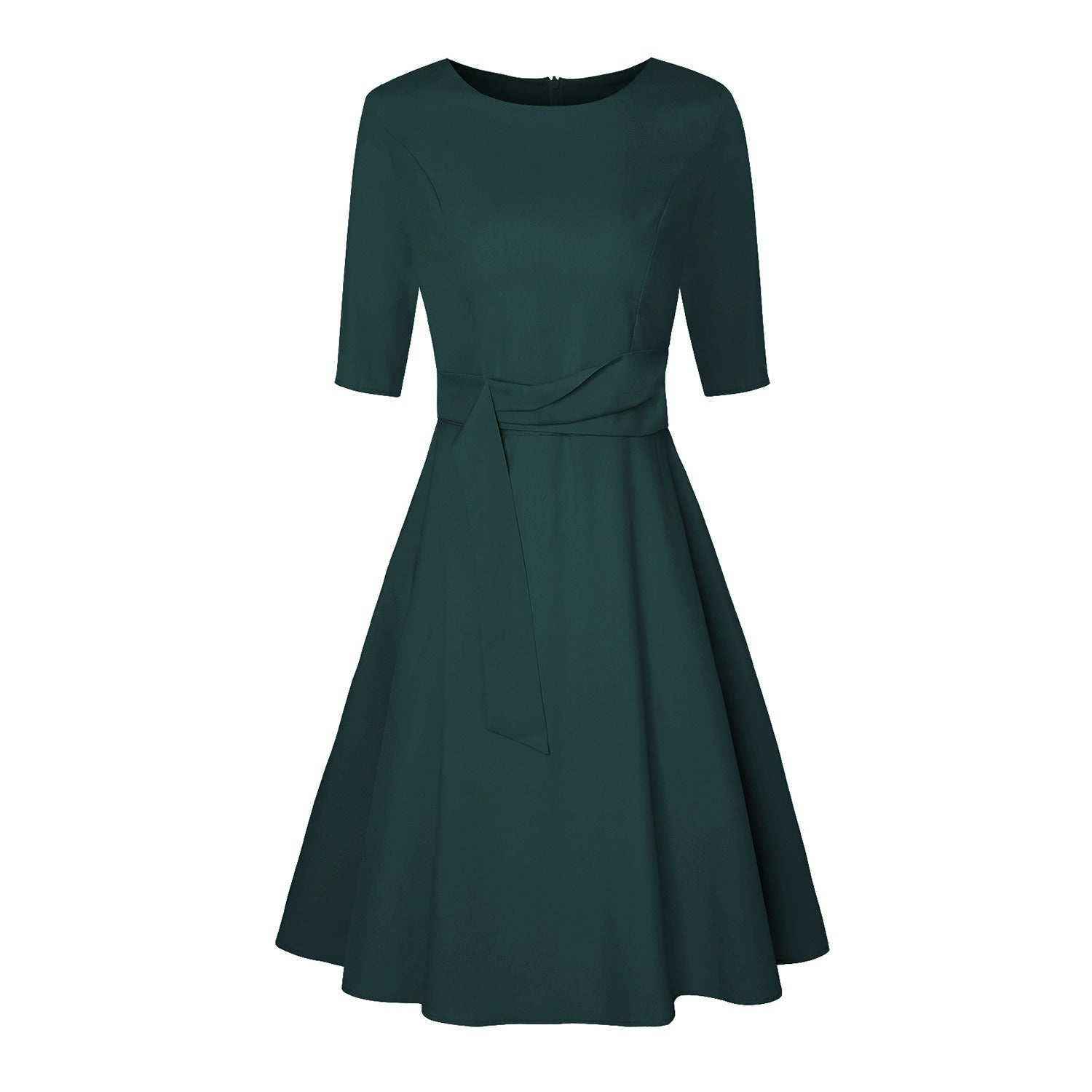 Violet | Elegancka Bluzka z Kokardą Midi