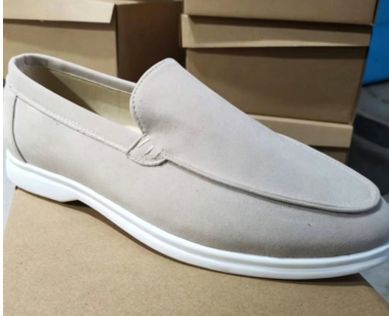Męskie mokasyny ortopedyczne z wsparciem łuku – eleganckie i wygodne obuwie codzienne
